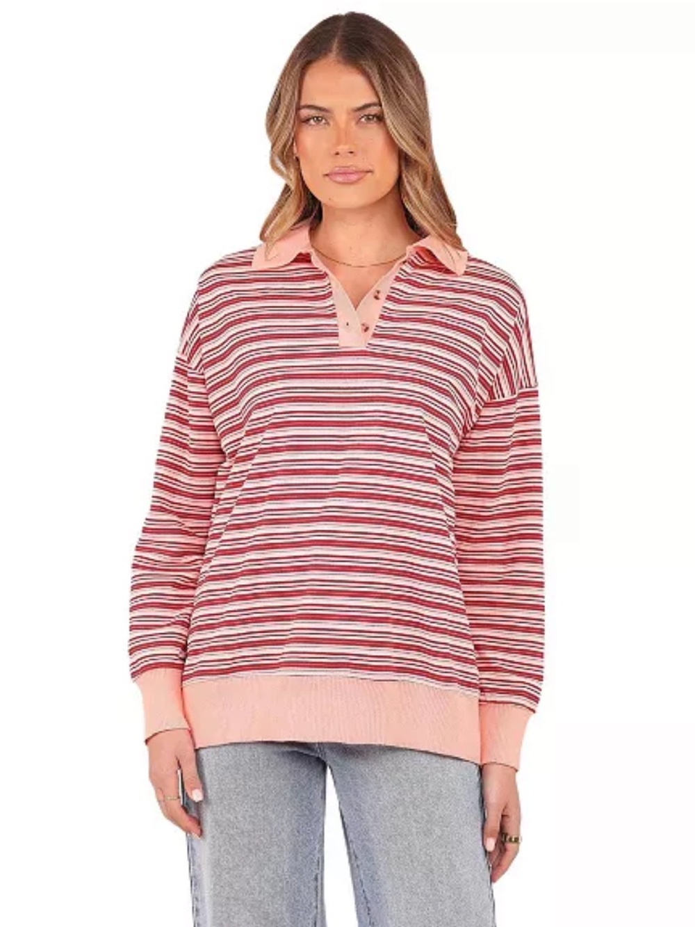 Petal and Pup Beau Long Sleeve Jersey Top XS